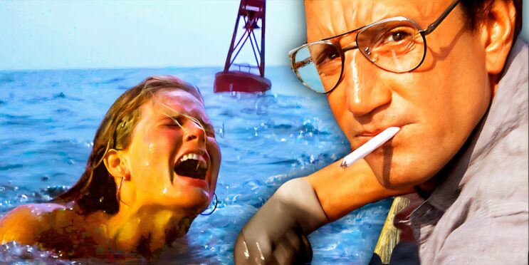 How Steven Spielberg Parodied The Iconic Jaws Opening Scene Four Years Later