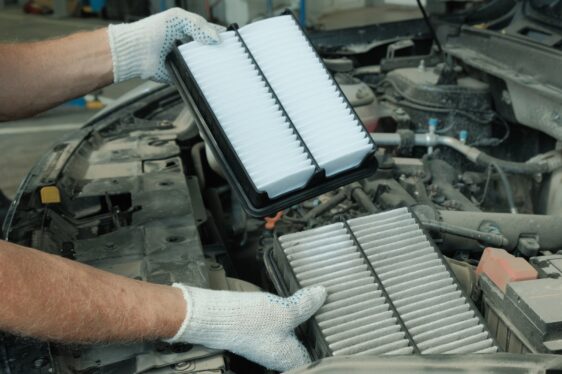 How to clean an engine air filter