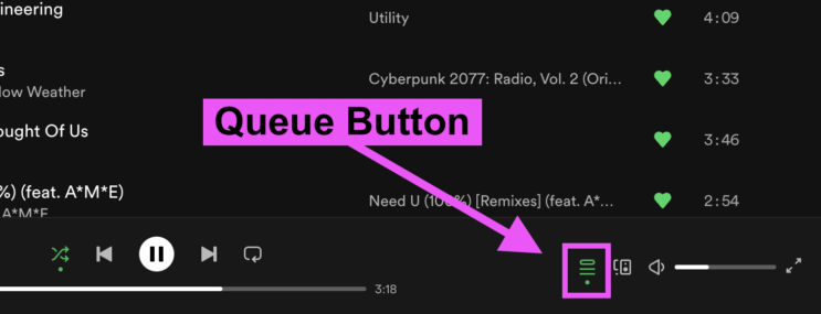 How to clear your Spotify queue