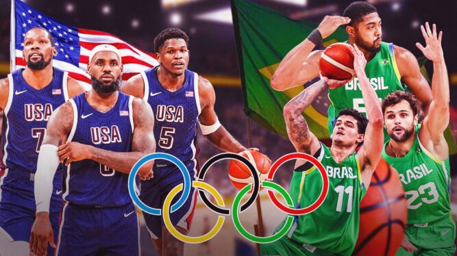 How to watch USA vs Brazil men’s basketball at Olympics