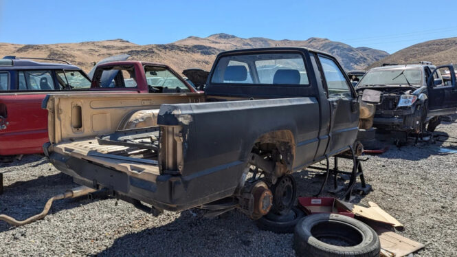 Junkyard Gem: 1987 Dodge Ram 50 with V8 swap