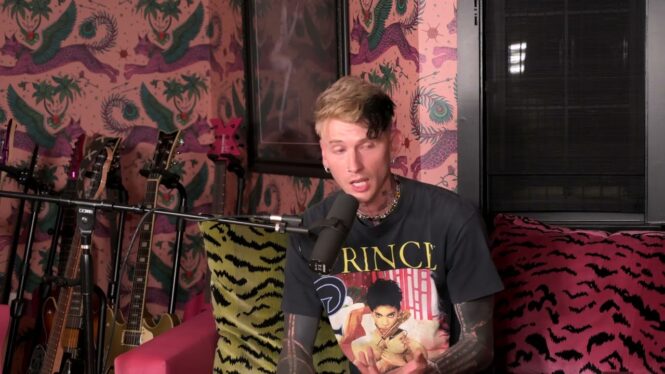 Machine Gun Kelly Goes Deep About His Mom on Bunnie XO’s ‘Dumb Blonde’ Podcast: Watch