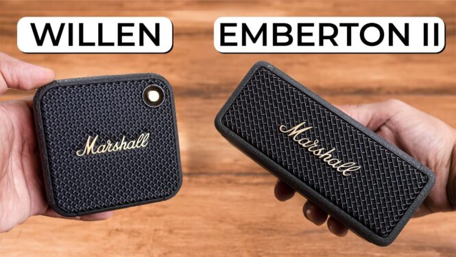 Marshall’s Emberton and Willen speakers get microphones and Auracast