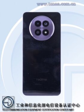 Realme 13 pops up on TENAA with full specs and photos