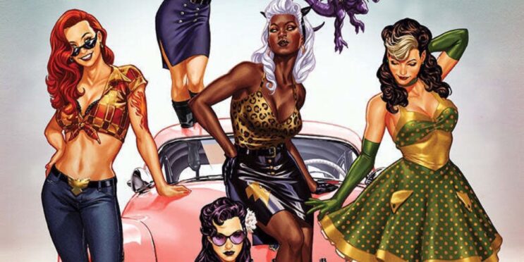 Rogue, Psylocke, Storm & More Get Awesome New Looks with 50s-Era Redesign