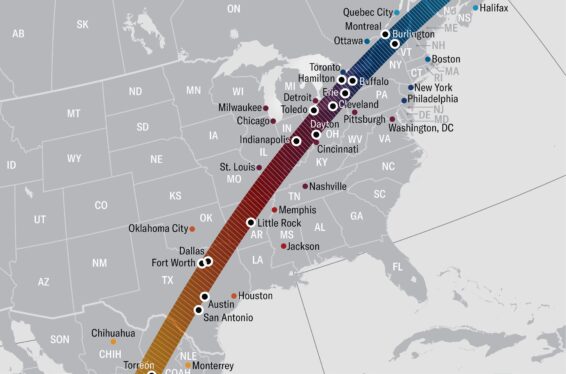 Solar Eclipse Data Story Helps the Public Visualize the April 2024 Total Eclipse