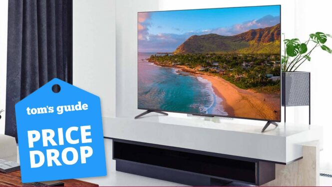 This 55-inch QLED TV from TCL just dropped from $800 to $500