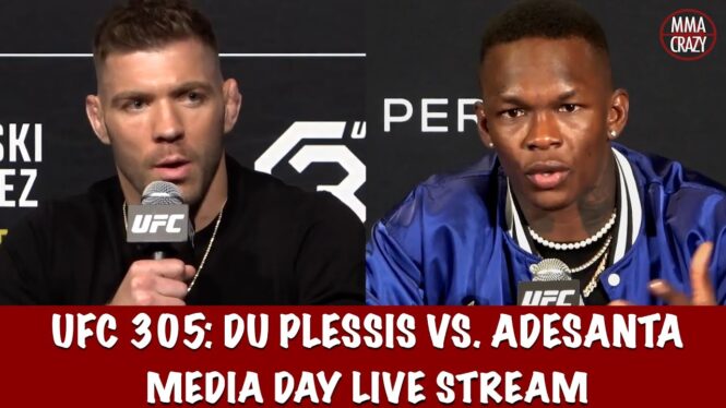 UFC 305 Livestream: How to Watch Du Plessis vs. Adesanya Live Online