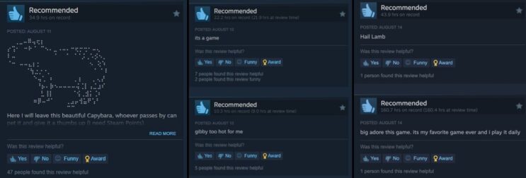 Valve is now hiding meme-y and ASCII art reviews on Steam store pages