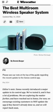 Why is the Sonos app so broken?