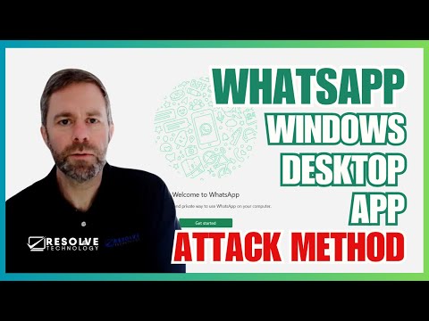 WhatsApp Windows Desktop App Attack Method