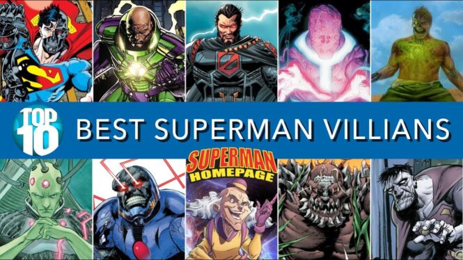 10 Best Superman Villains in DC History, Ranked