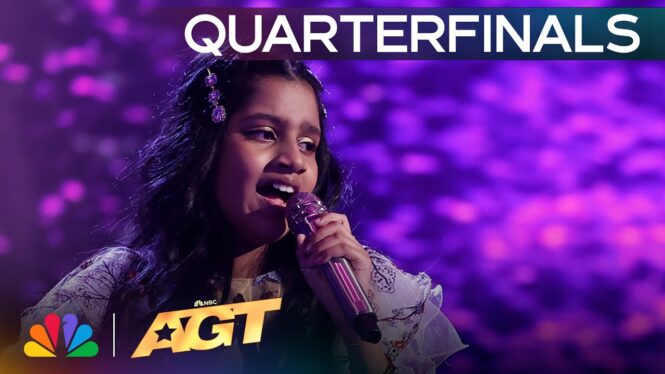 10-Year-Old Pranysqa Mishra Performs Miley Cyrus’ ‘Wrecking Ball’ on ‘AGT’