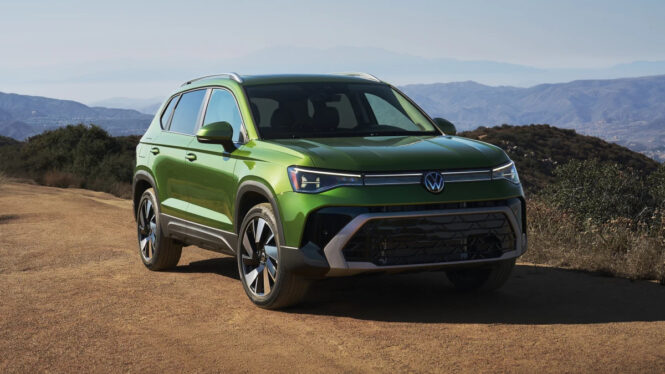 2025 VW Taos gets styling tweaks, power bump