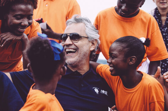 Andrea Bocelli to Be Honored for Inclusion; Announces Project to Rebuild Schools in Haiti