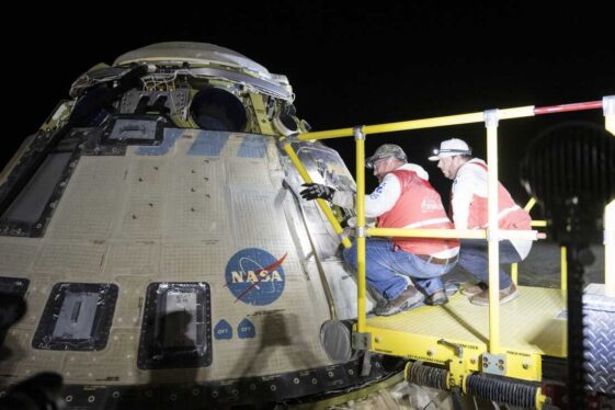 Boeing Starliner lands safely back on Earth without its crew