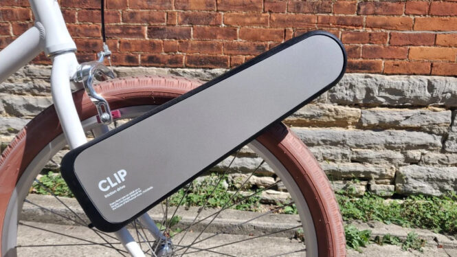 Clip electric bike attachment: Turn your cruiser into an e-bike