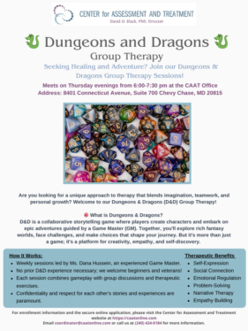 Dungeon-mastering emotions: D&D meets group therapy