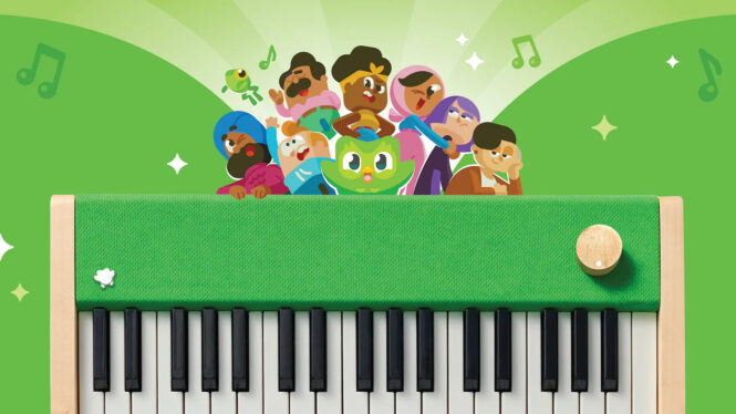 Duolingo, best known as a language learning app, now makes a piano