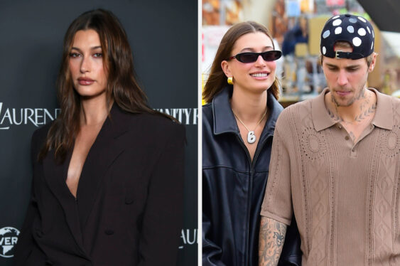 Hailey Bieber Rocks Diamond ‘Mom’ Ring Shortly After Giving Birth to First Child