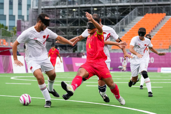 How Blind Soccer Is Played at the 2024 Paris Paralympics