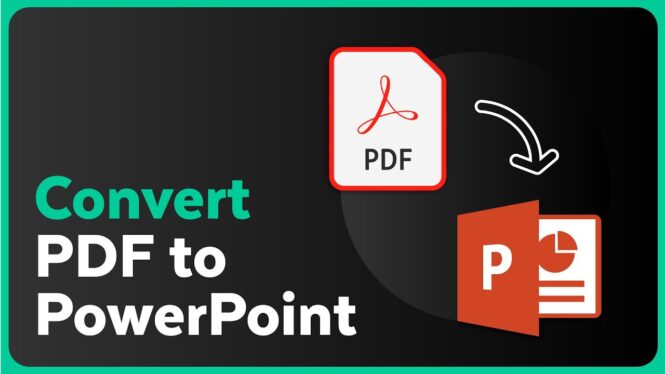 How to convert PDF to PowerPoint