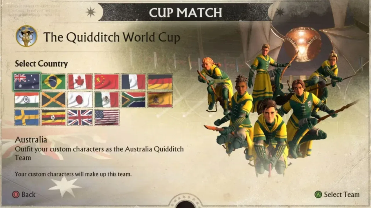 How To Unlock All National Teams In Harry Potter: Quidditch Champions