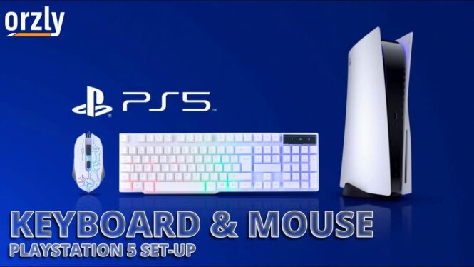 How to use a keyboard and mouse on PS5