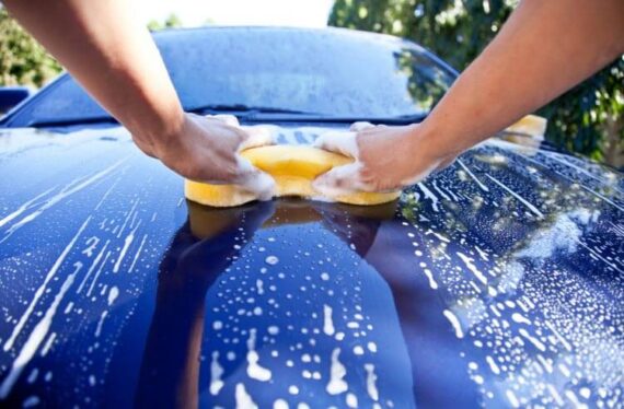 How to wash a car