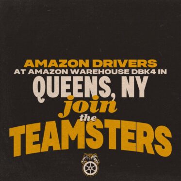 Hundreds of Amazon drivers in NYC join the Teamsters union