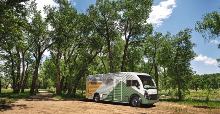 Hybrid RV with a solar roof can power your home in an emergency