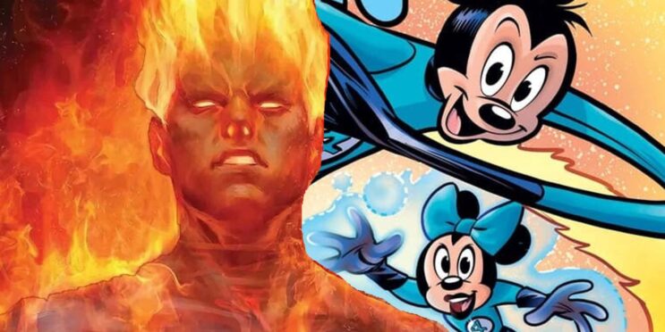 I Can’t Believe We’re Meant to Buy This Disney Hero as Fantastic Four’s Human Torch