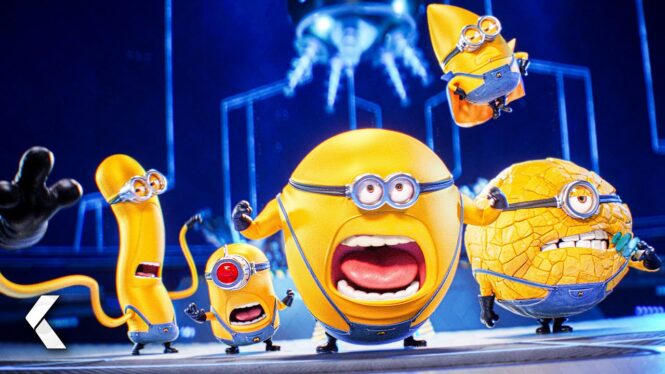 Mega Minions Assemble In New Despicable Me 4 BTS Clip