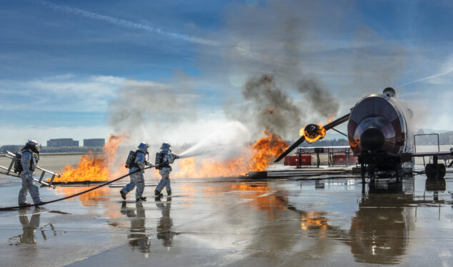 NASA Ames Fire Department to Conduct Live Aircraft Fire Training