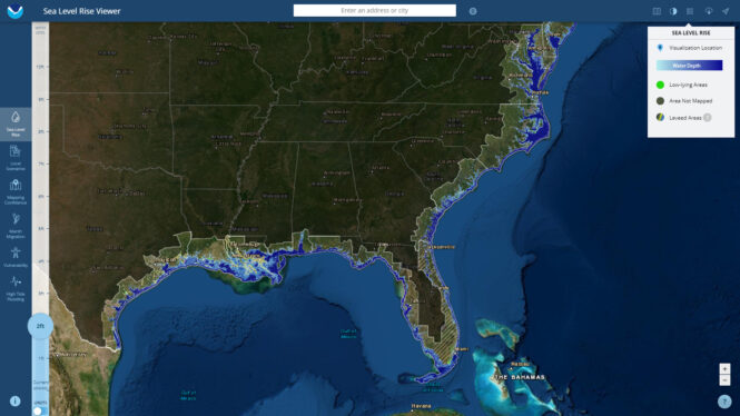 New Government website shows how much sea levels have risen