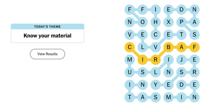 NYT Strands hints, answers for September 7