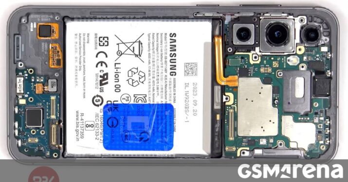 Samsung Galaxy S24 FE teardown offers a glimpse at the supposedly larger vapor chamber