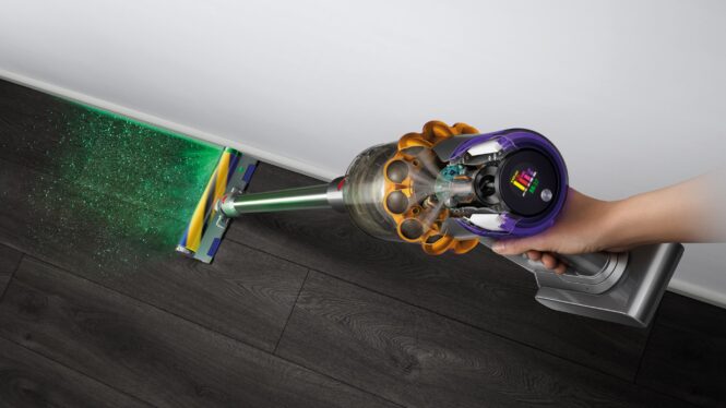 The Dyson V15 cordless vacuum is $200 off for a limited time