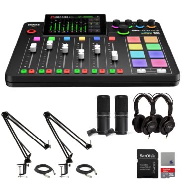 The Rodecaster Video packs audio and video production features into one mighty console