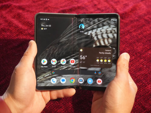 This folding phone does something different, and I love it