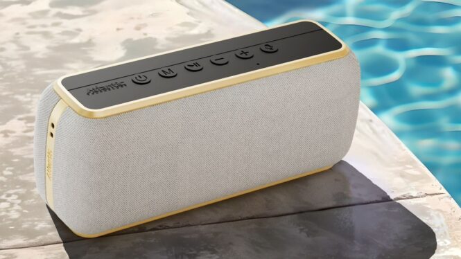 This powerful new Bluetooth speaker has a great unusual feature: a microSD card slot