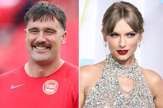 Travis Kelce & Jason Kelce Wish Taylor Swift Luck at the 2024 VMAs: ‘Let’s Go, Tay!’