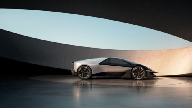 Troubled Lotus shows off wedge-like vision for an EV sportscar