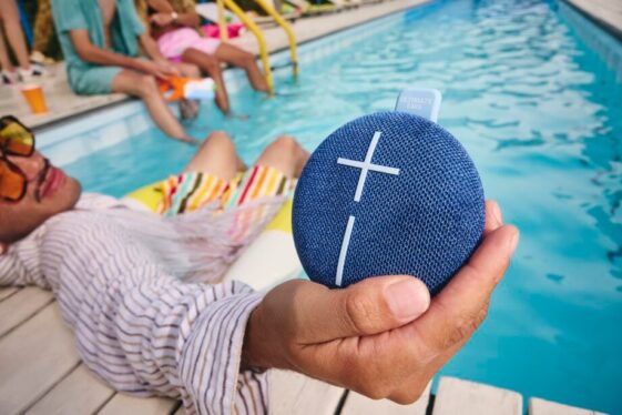 Ultimate Ears Miniroll speaker is tiny, waterproof, and wearable