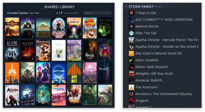 Valve has made sharing games on Steam easier than ever