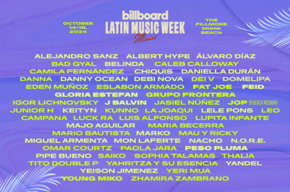 2024 Billboard Latin Music Week Photobooth: Young Miko, La Joaqui, Peso Pluma & More