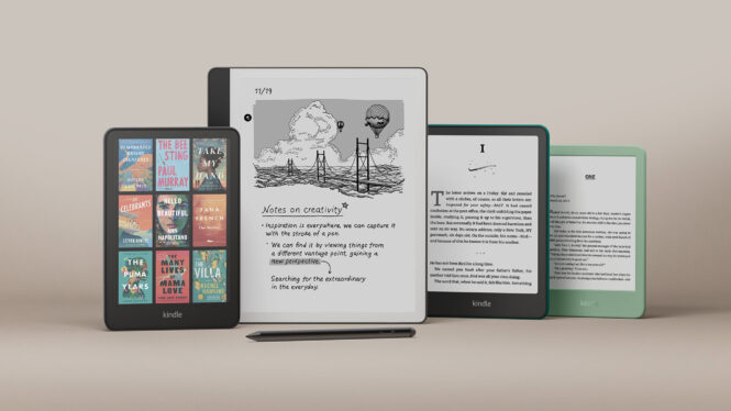 Amazon refreshes its monochrome Kindle lineup, including a bigger Paperwhite