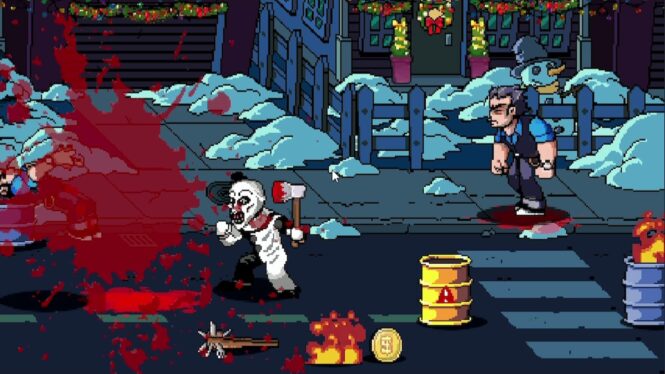 An arcade-style Terrifier beat ’em up game is coming next year