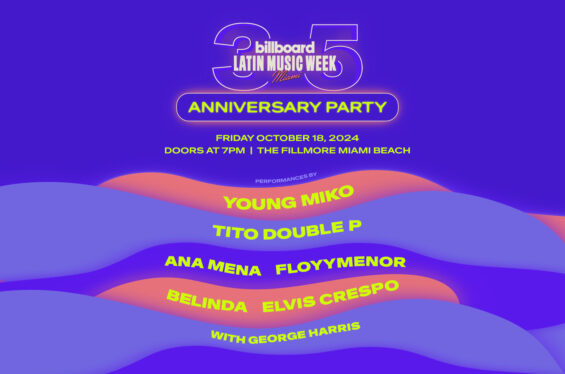 Belinda, Elvis Crespo, FloyyMenor, Tito Double P, Young Miko to Perform at Billboard Latin Music Week 35th Anniversary Party