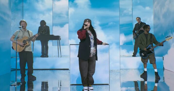 Billie Eilish Appears Among the Clouds With Finneas for ‘Birds of a Feather’ & ‘Wildflower’ on ‘SNL’: Watch